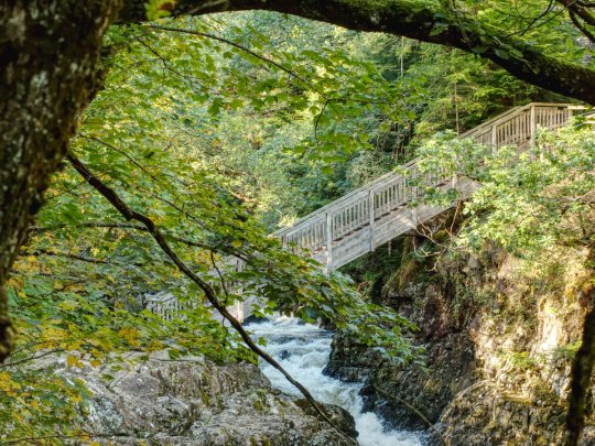 Betws-y-Coed Miners' Bridge loop - a smooth stroll in splendorous surroundings Banner