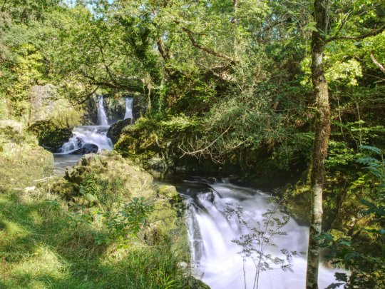 Rhaeadr Cymerau and Coed Cymerau-Isaf - Blaenau Ffestiniog's hidden waterfall walk and a little woodland lap! Banner