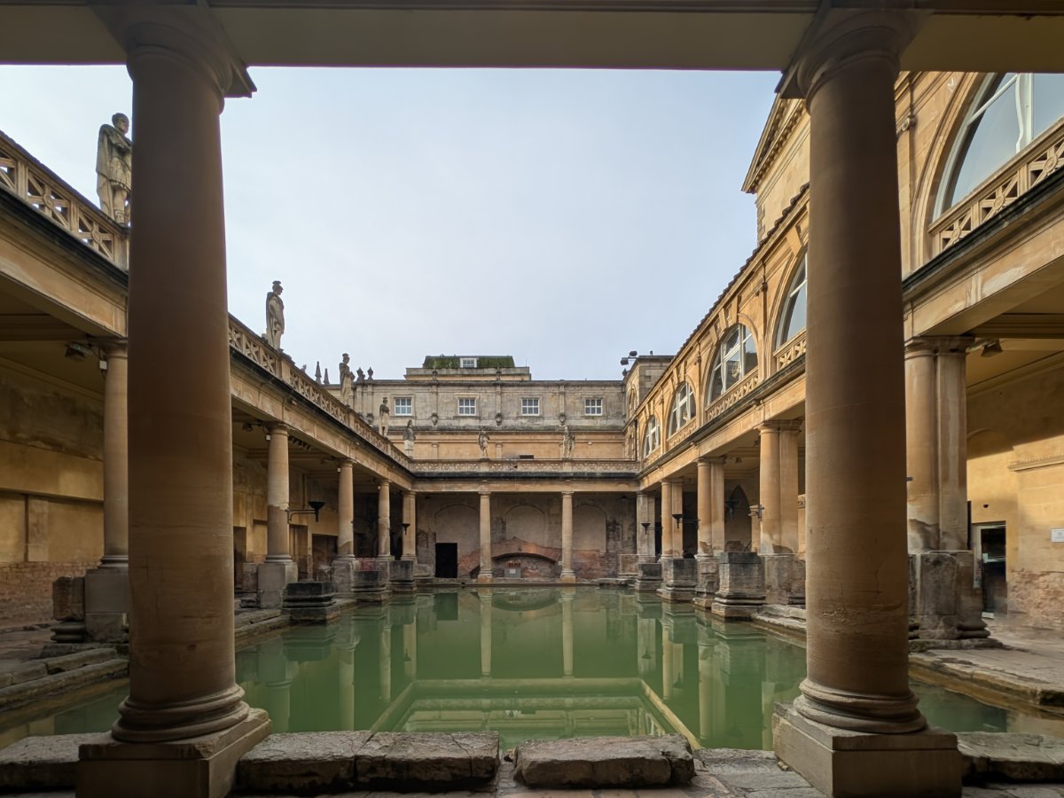 The incredible Roman Baths at Bath