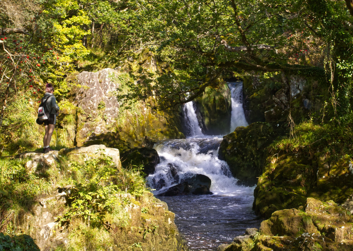 The views around these waterfalls are incredible!